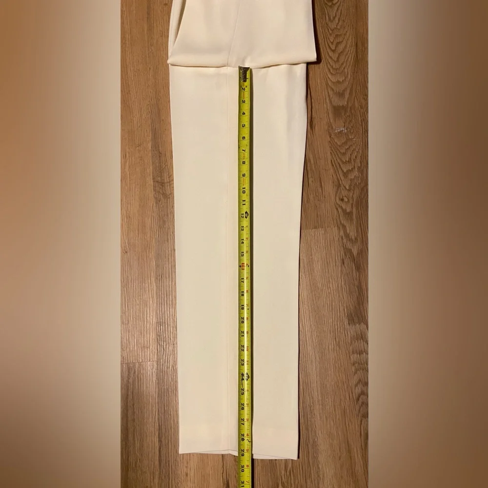 Kasper NWT Timeless Style: Vintage 2P Cream-colored fully-lined pants. - Picture 3 of 10